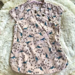 Preloved Top Mandarin Collar size 4/5